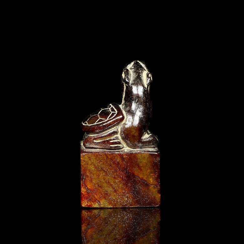 Sello de jade amarillo