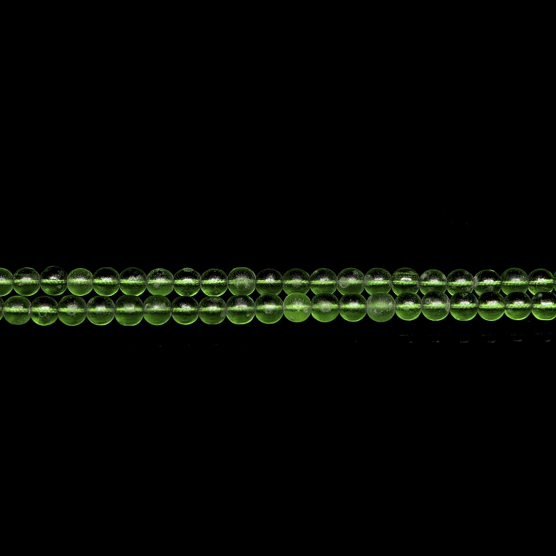 One hundred and eight Liuli bead necklace, Qing dynasty - 5