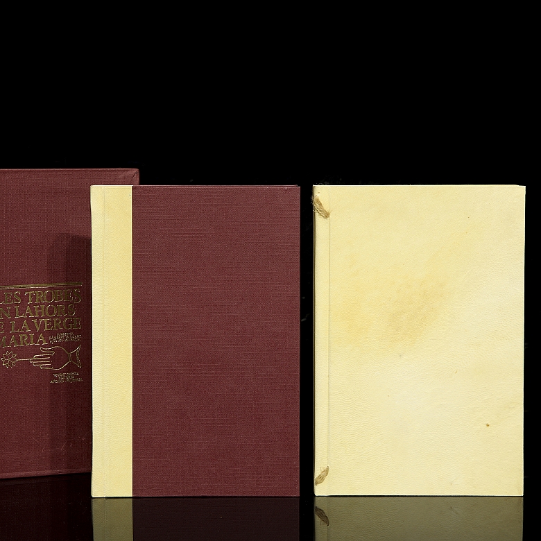 Facsimile ‘Les trobes en lahors de la verge Maria’, 1979 - 1