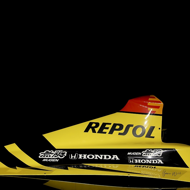 Signed Engine Cover, Jordan F1 Team, 1998 Season