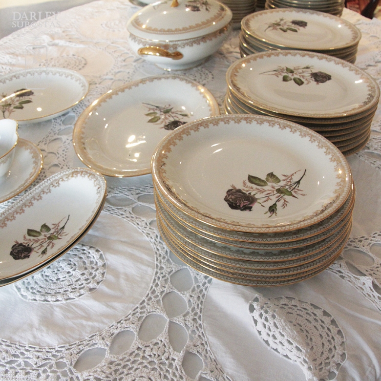 Vajilla completa- Porcelana Limoges - 13