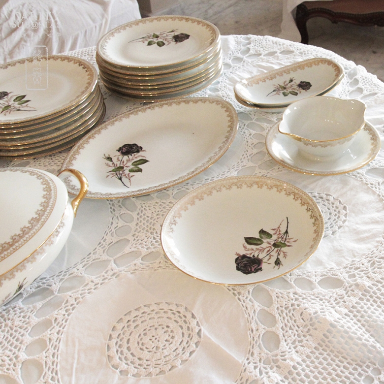 Vajilla completa- Porcelana Limoges - 8