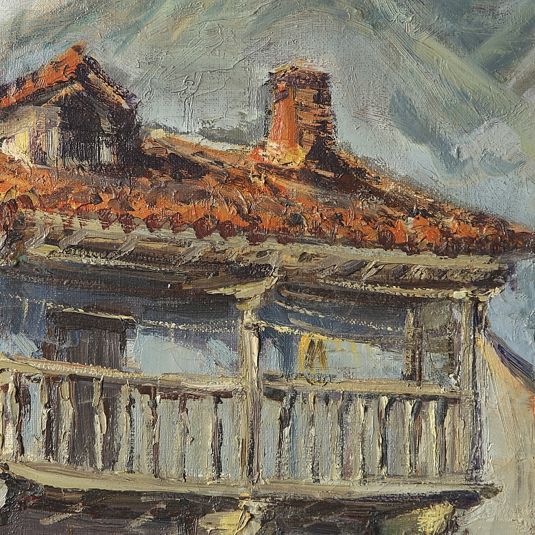 弗朗西斯科·阿内多·利纳雷斯 Francisco Arnedo Linares（1925–2011）《乡村别墅》，1979年