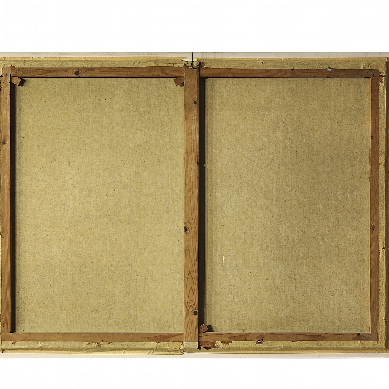 20世纪西班牙画派《马德里屋顶》 - 3