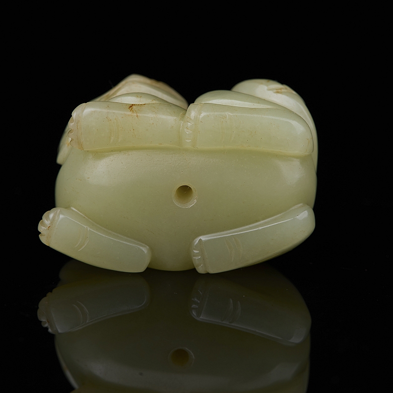 Colgante de jade amarillo