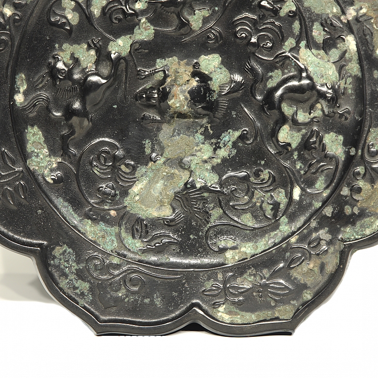 Espejo de bronce 