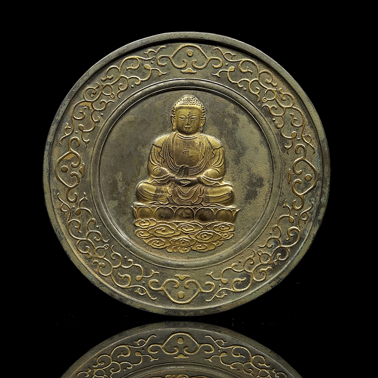 Espejo de bronce