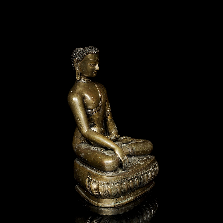 Figura de bronce