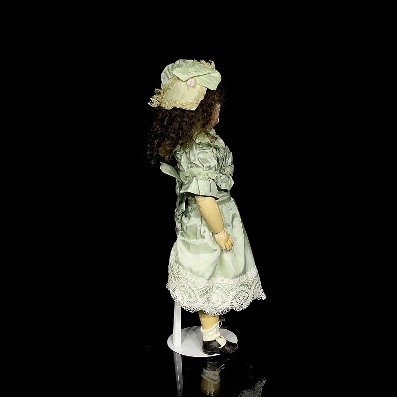 Muñeca de porcelana, Francia, finales s.XIX