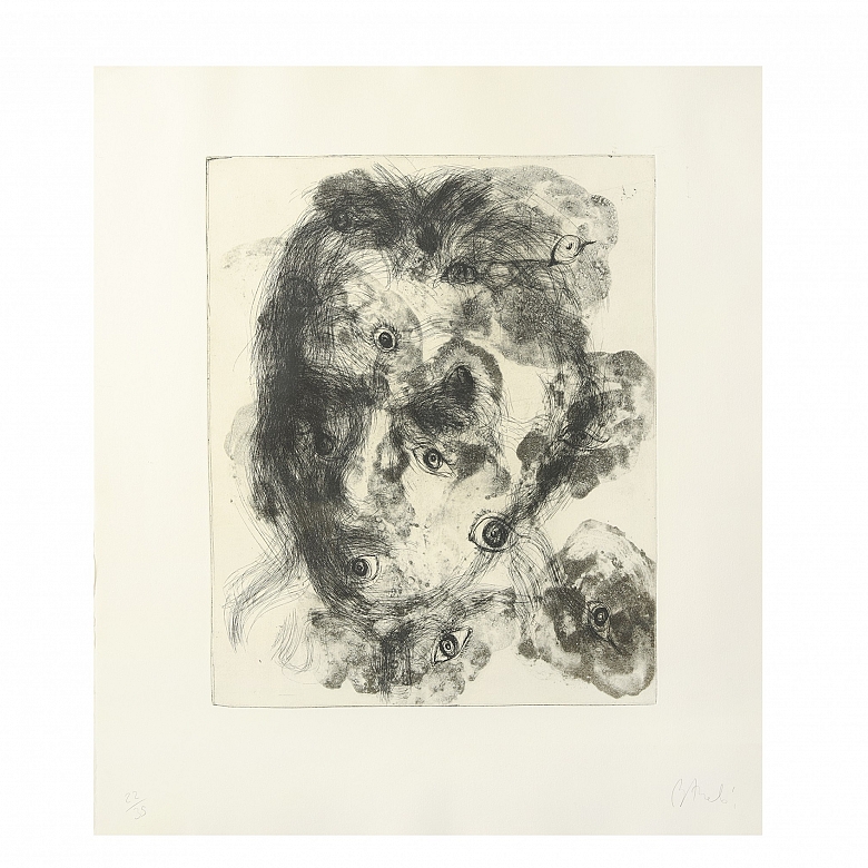 Miquel Barceló (1957) “Lanzarote 26,” 1999