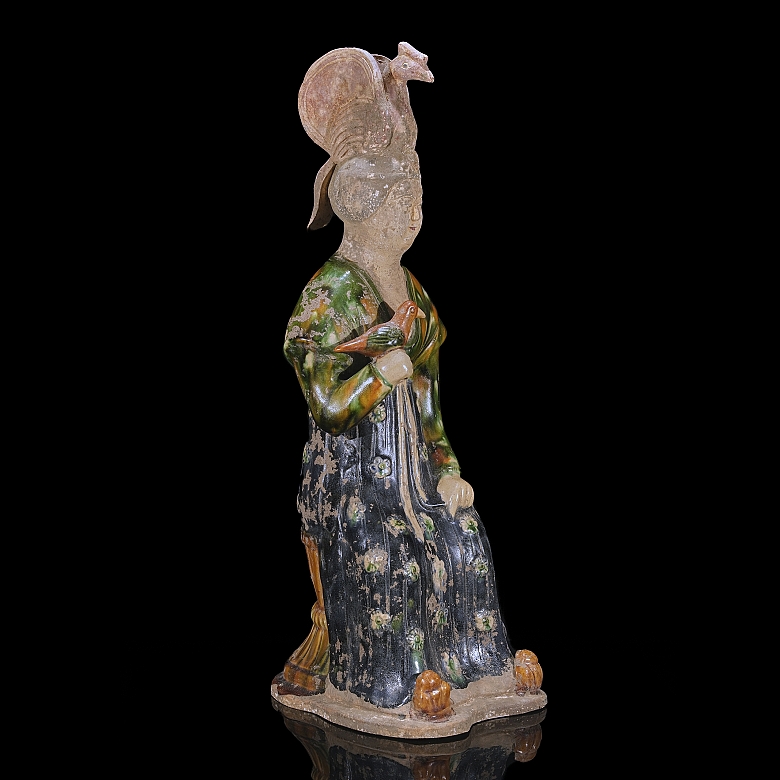 Cerámica vidriada sancai 
