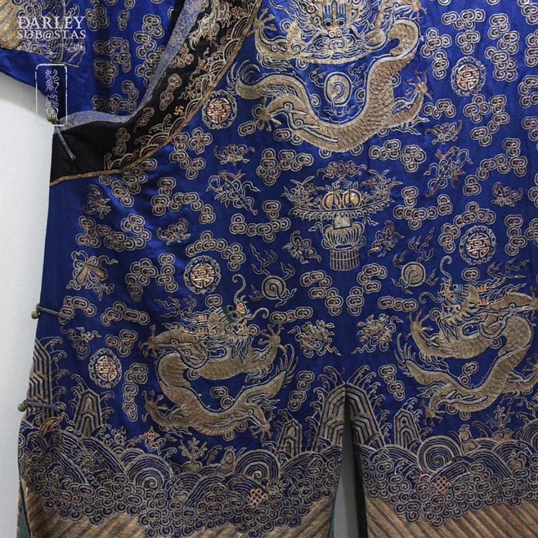 Vestido antiguo chino siglo XIX - 25