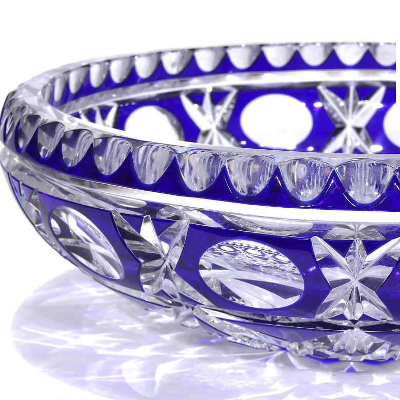 German glass bowl, Nordböhm, 20th century - 4