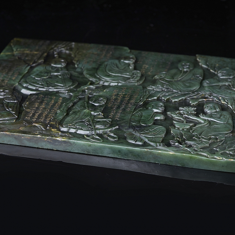 Panel de jace verde espinaca