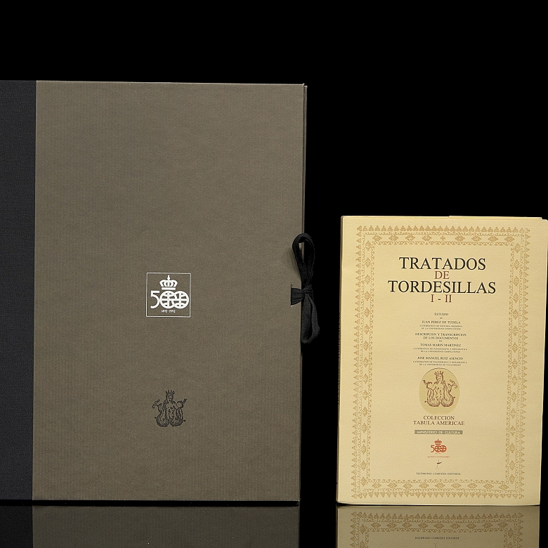 Facsimile ‘Treaty of Tordesillas’, 1990