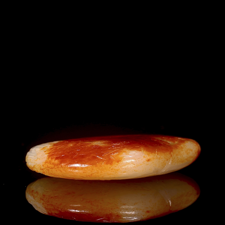 Colgante de jade blanco 