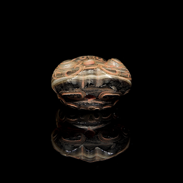 Colgante de ágata negra