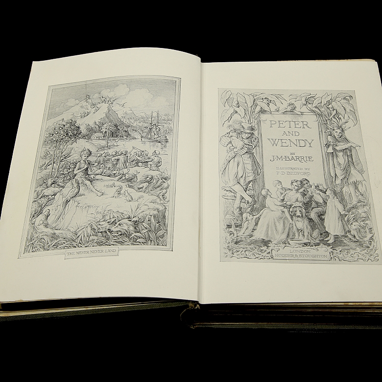 J. M. Barrie, Peter and Wendy, First Edition, 1911