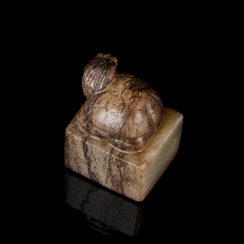 Jade seal ‘Mythical turtle’, Ming dynasty