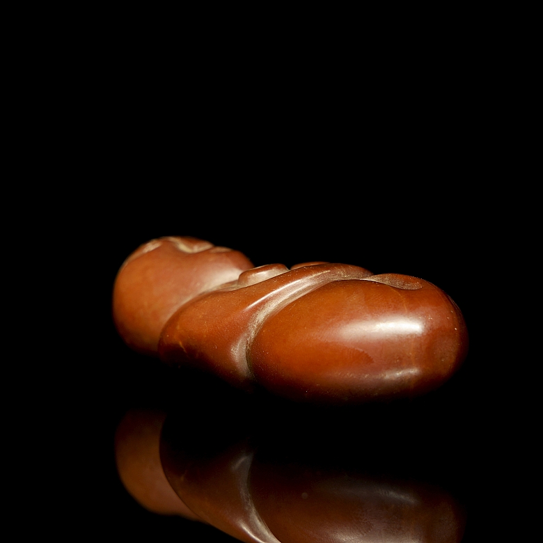 Carved jade figure ‘Monkey Man’, Liangzhu culture