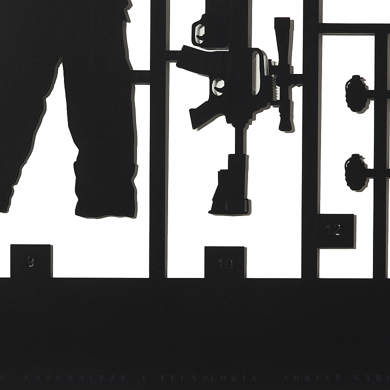 Adrián García Gutierrez (1969) “Nature and Technology (Soldier)