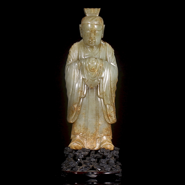 Figura de jade de Hetian