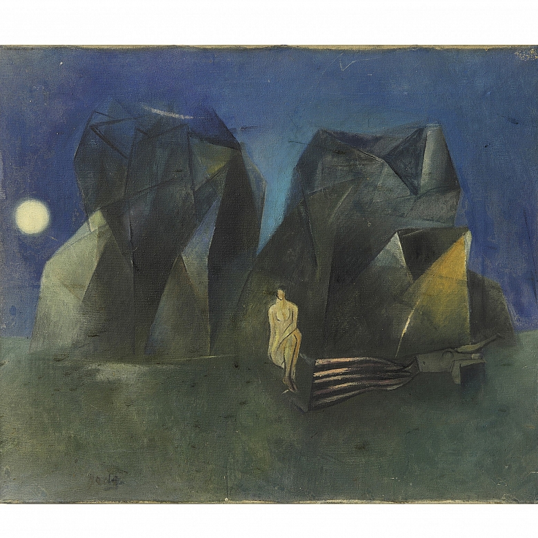 Luis Emilio Tejada Amigo (1940-2011) “Night Scene”