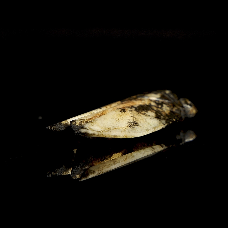 Figura de jade tallado