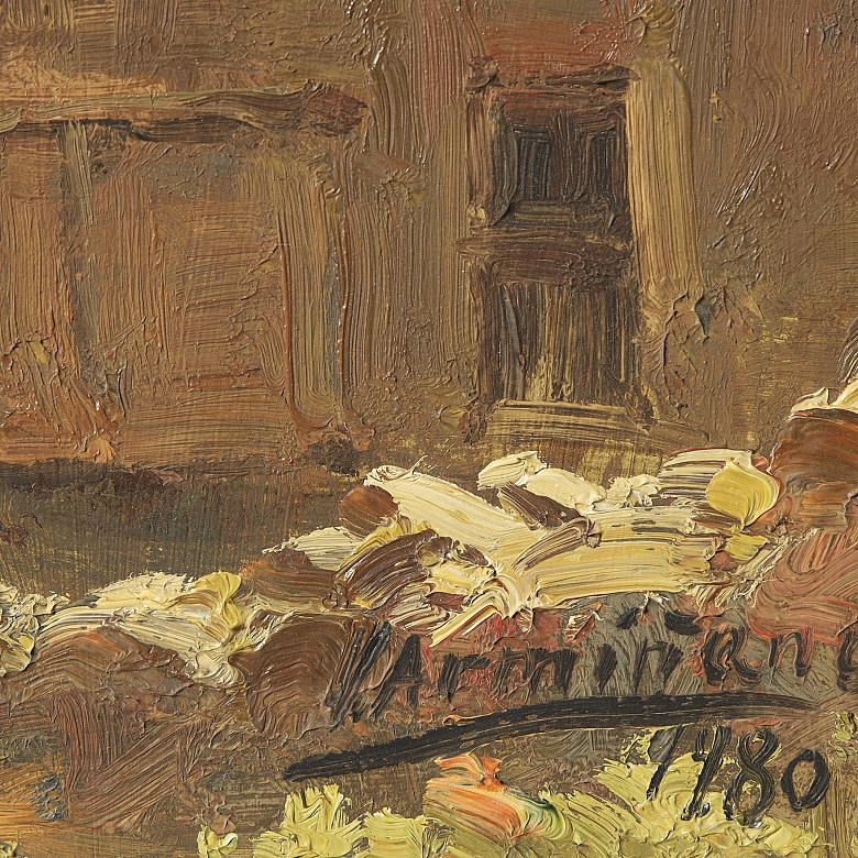 Vicente Armiñana (1950) ‘Views of Albarracín’, 1980