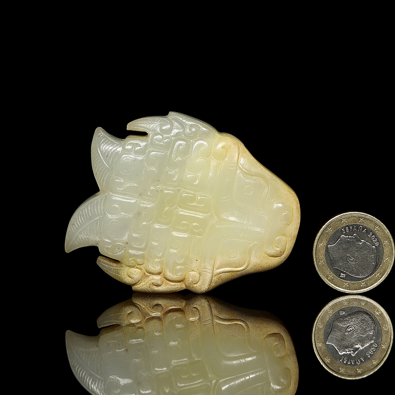 Carved jade figure ‘Ram’, Han dynasty
