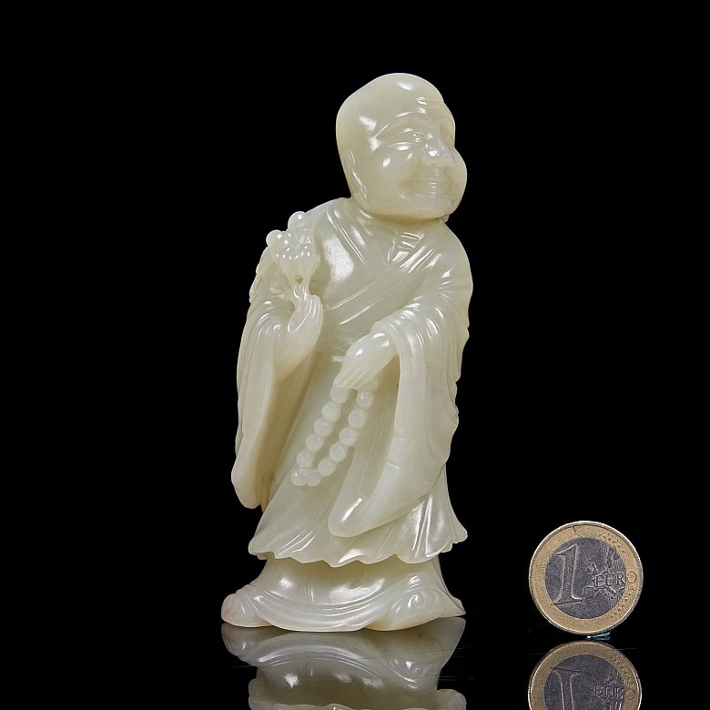 Figura en jade blanco 