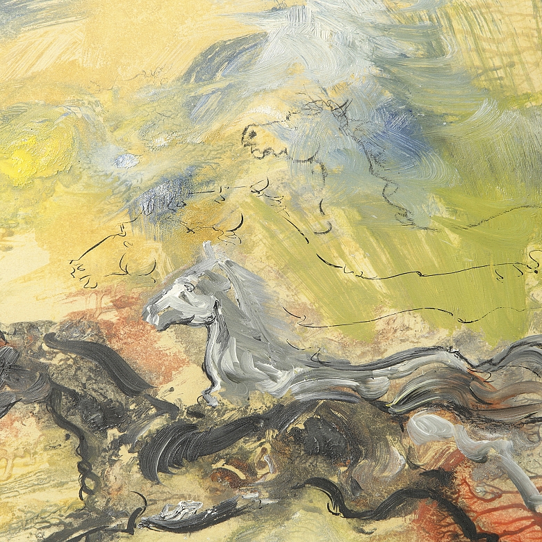 Rafael Garrich (1930–1994) ‘Wild Horses’ - 2