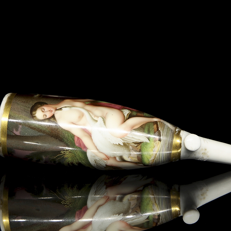 Pipe bowl “Leda and the Swan,” Victorian school (19th century)