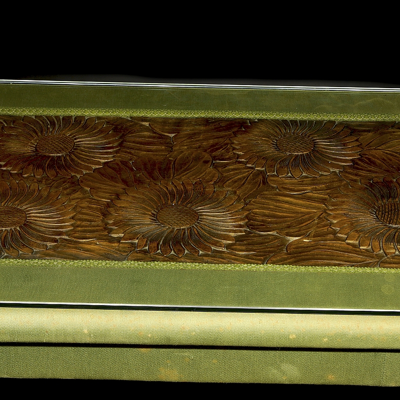 Escritorio con taburete estilo Japonesismo, para Liberty & Co., circa 1900–1910