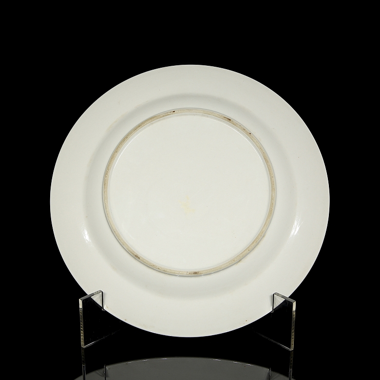 Plato de porcelana 