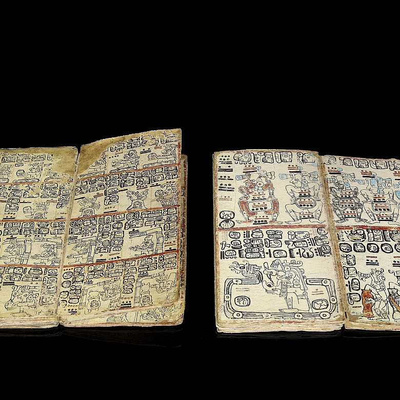 Facsimile ‘Codex Tro-Cortesianus’, 1991 - 4