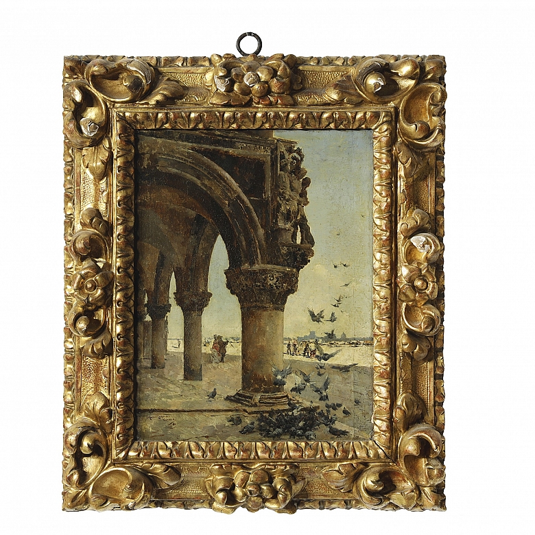 José Moreno Carbonero (1858–1942) “Venice”, 1880