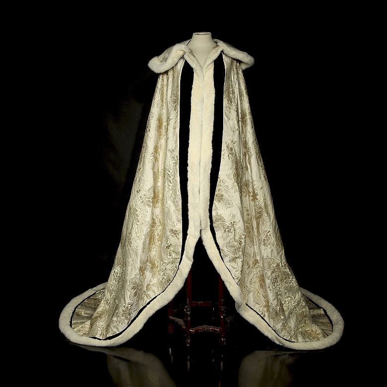 Ceremonial cloak with double-headed eagle, 20th century