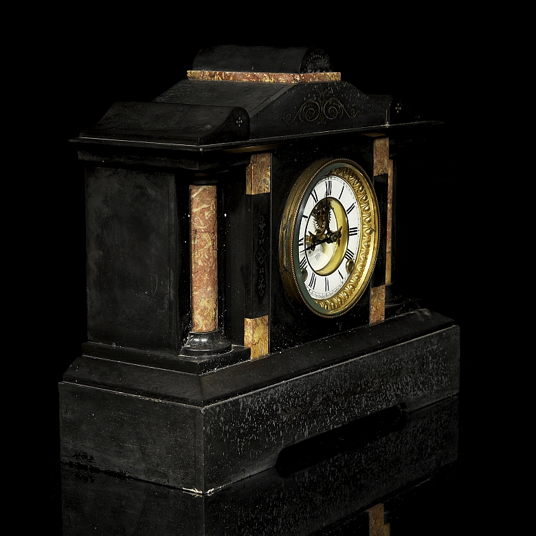 Reloj de sobremesa Ansonia Clock Company, fnn.s.XIX