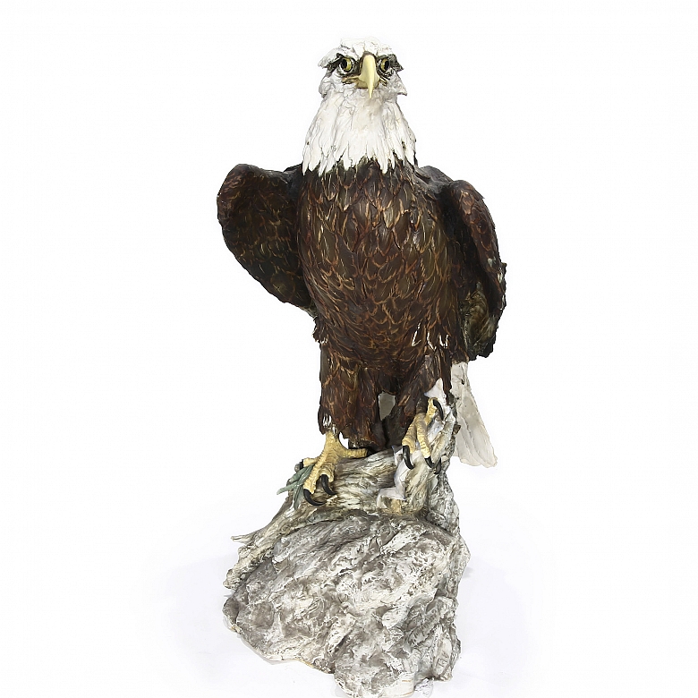 Giuseppe Tagliariol “Águila americana”, Italia, ca. 1985 - 1