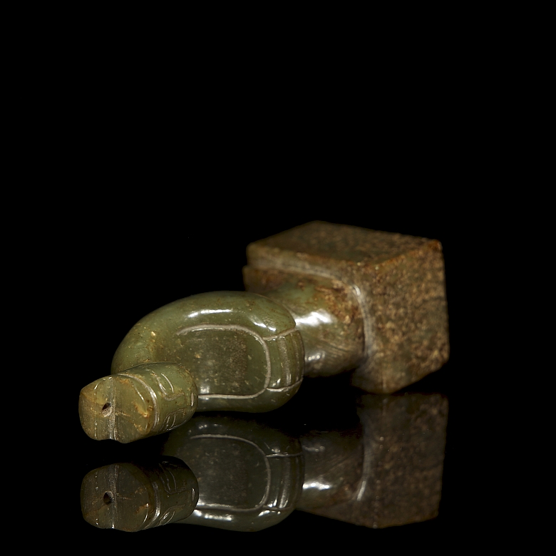 Sello de jade amarillo