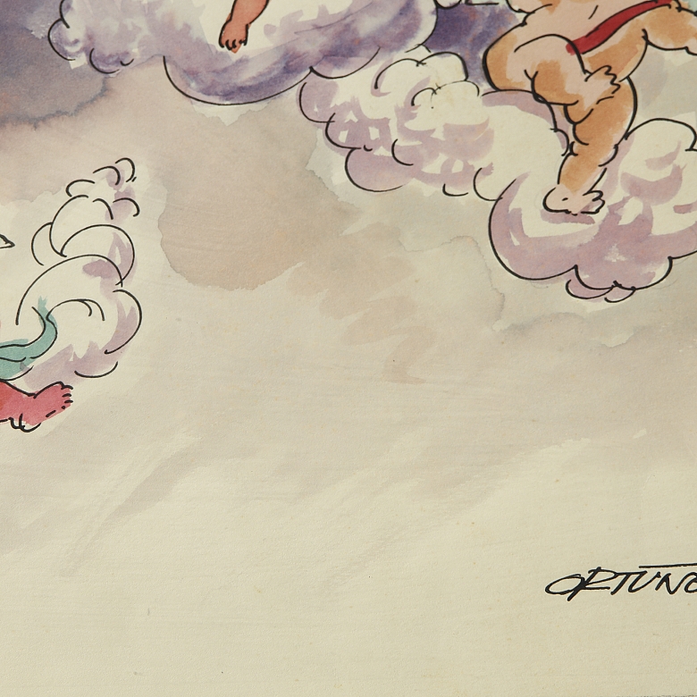 Alfonso Ortuño (1942) “Word of God” - 3