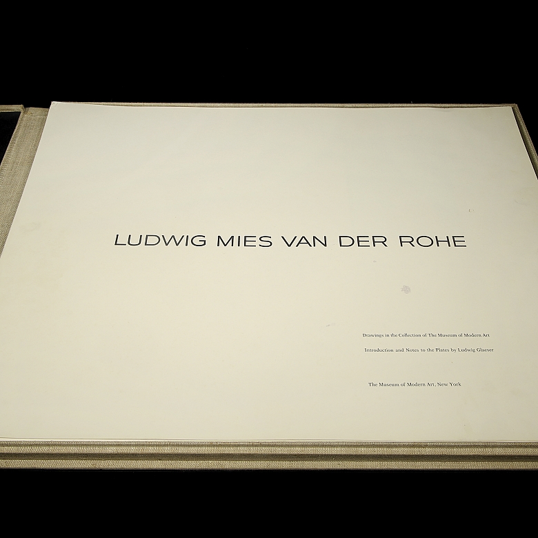 Ludwig Mies van der Rohe, Dibujos en la colección del Museo de Arte Moderno de Nueva York, 1969