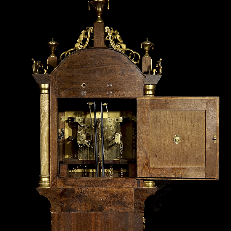 Reloj de Antesala Neobarroco, Urgos (Modelo UW 32), Alemania c. 1970-1990.