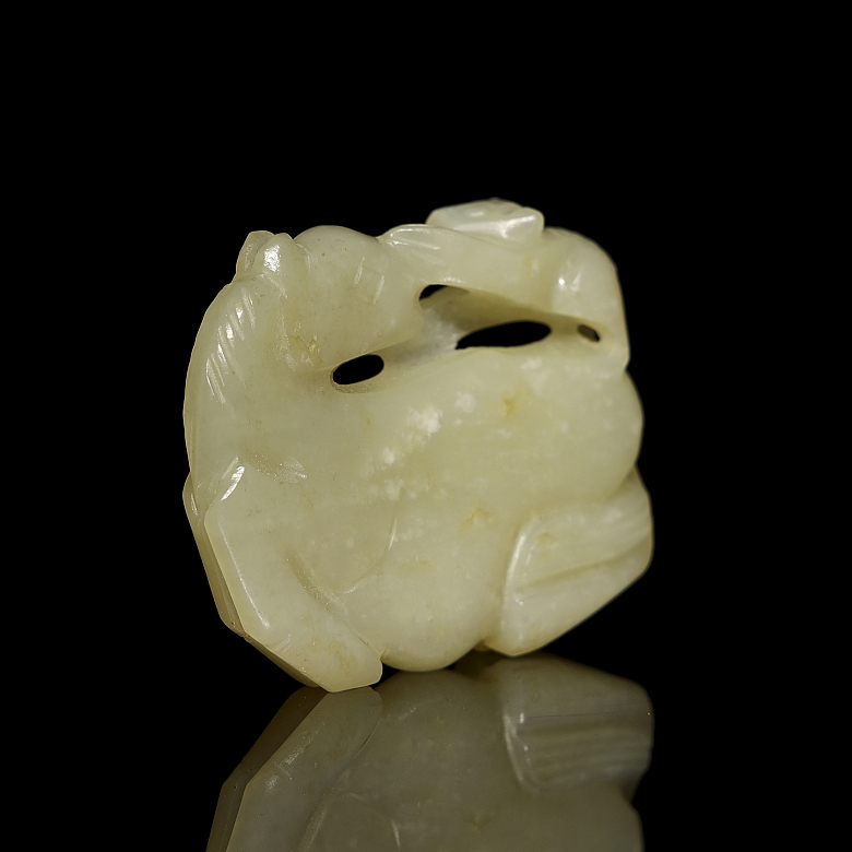 Placa de jade tallado