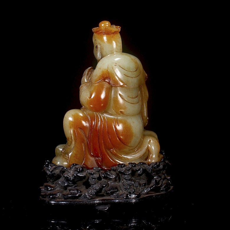 Figura de jade de Hetian 