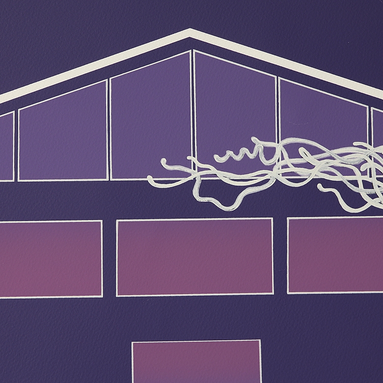 爱丽丝·艾科克A lice Aycock （1946-）《水母和茶杯》，2003年 Alice Aycock