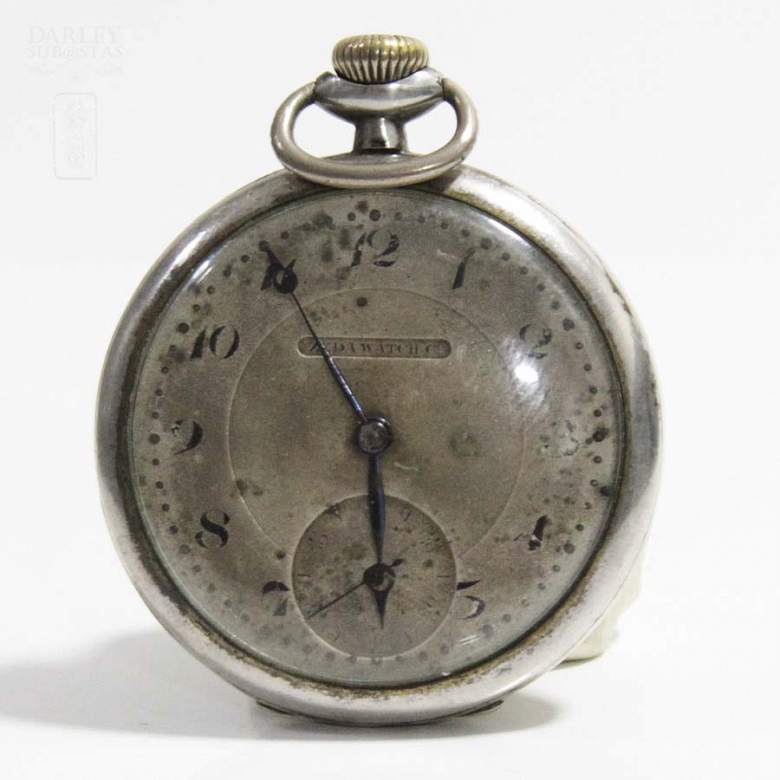 Reloj de bolsillo  Westclox siglo XIX - 5