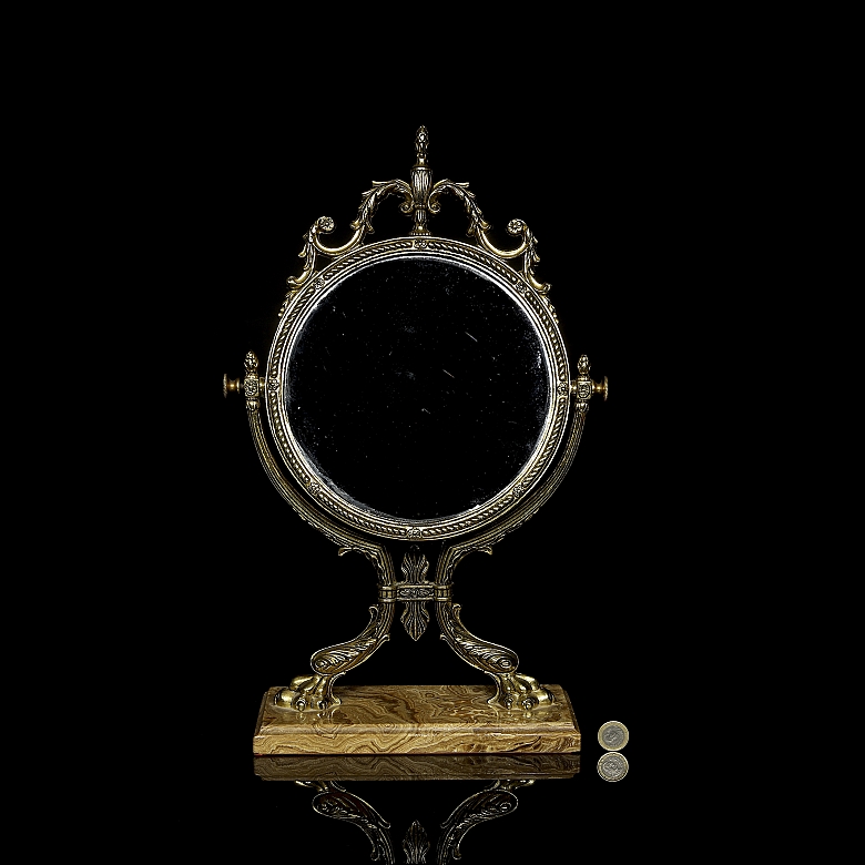 Espejo para tocador de estilo barroco, s.XX