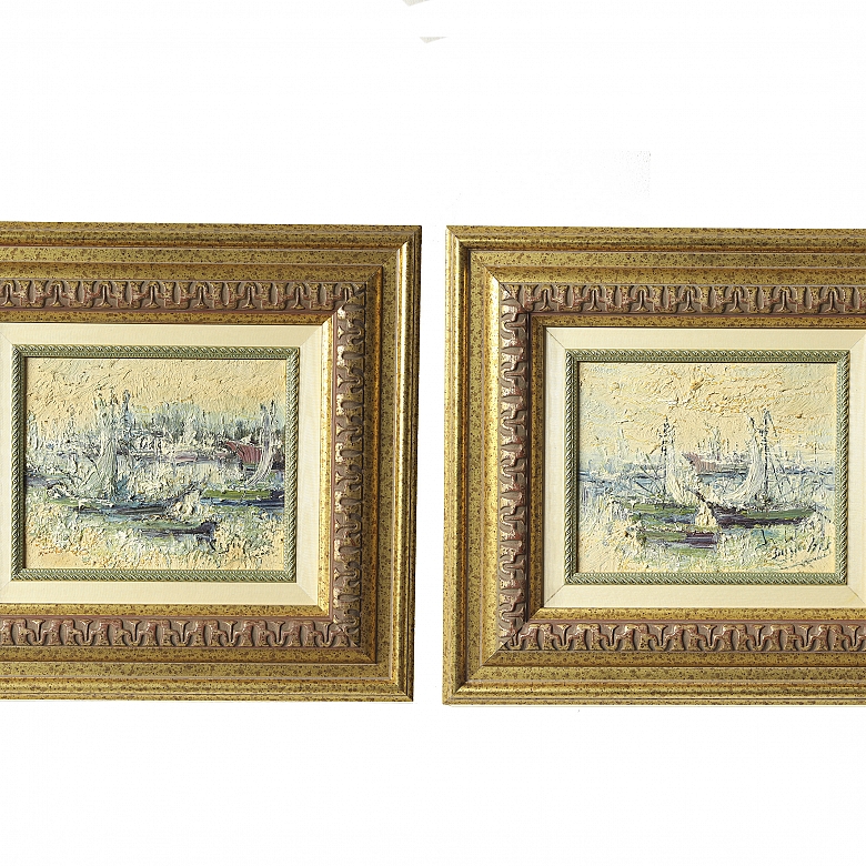 安东尼奥·塞格雷莱斯 Antonio Segrelles《船只》